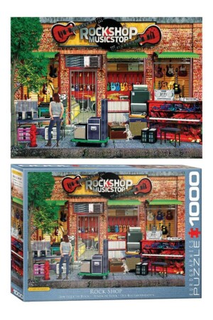 پازل Rock shop ۶۰۰۰ ۵۶۱۴ ۱۰۰۰ pcs