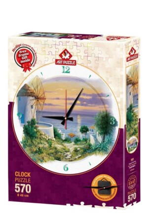 پازل puzzle clock Aagean evening ۵۰۰۵ ۵۷۰pcs