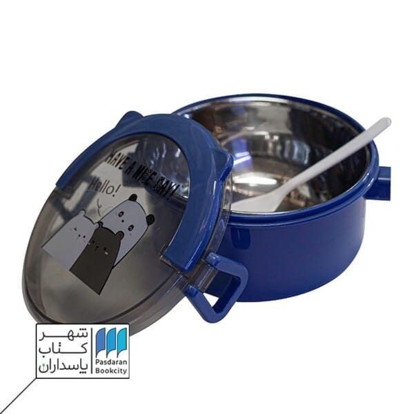 ظرف غذا طرح گربه در شیشه ای