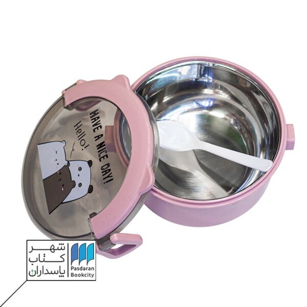 ظرف غذا طرح گربه در شیشه ای