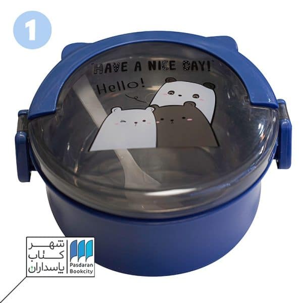 ظرف غذا طرح گربه در شیشه ای