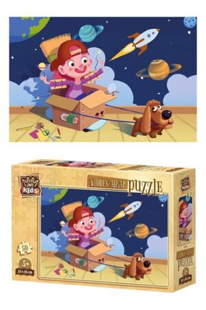 پازل little astronaut ۵۸۸۶ puzzle ۵۰