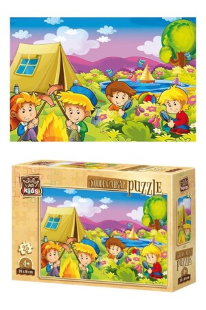 پازل curious campers ۵۸۷۲ puzzle ۲۵