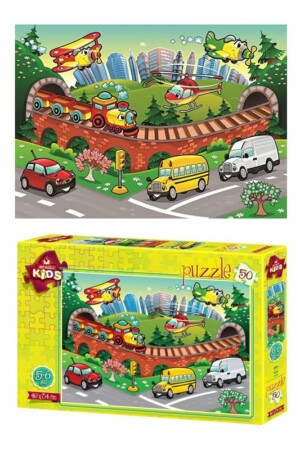 پازل traffic ۴۵۰۴ puzzle ۵۰