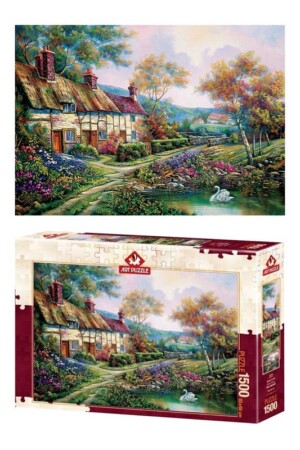 پازل ۱۵۰۰ spring garden ۵۳۷۹ puzzle