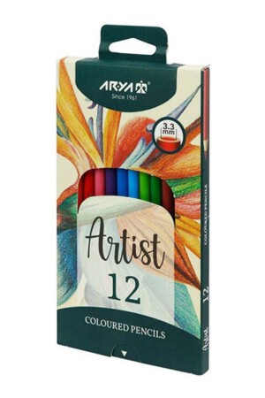 مداد رنگی ۱۲ رنگ مقوایی ۳۶۰۱