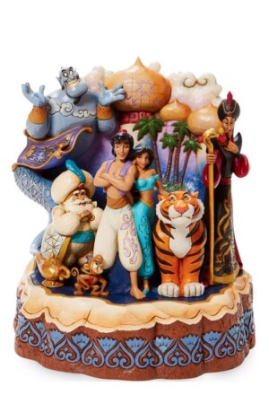 مجسمه A Wondrous Place Un endroit merveilleux Alladin carved by heart ۶۰۰۸۹۹۹ دیزنی disney