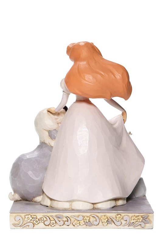 مجسمه White Woodland Ariel Spirited siren ۶۰۰۸۰۶۶ دیزنی disney