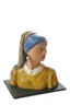 مجسمه Vermeer the girl with the pearl earring VER۰۱ دختری با گوشواره های مروارید