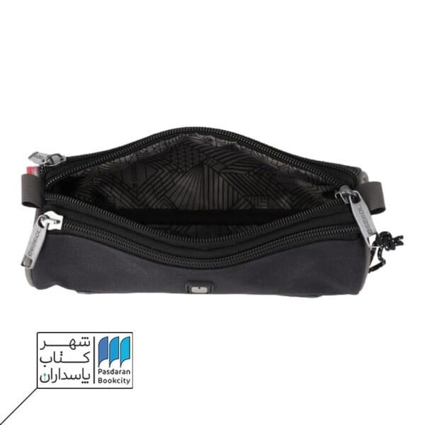 جامدادی سه زیپ forward سایز ۷*۷*۲۲ مشکی gabol ۴۱۱۷۰۹۰۰۱ گابل