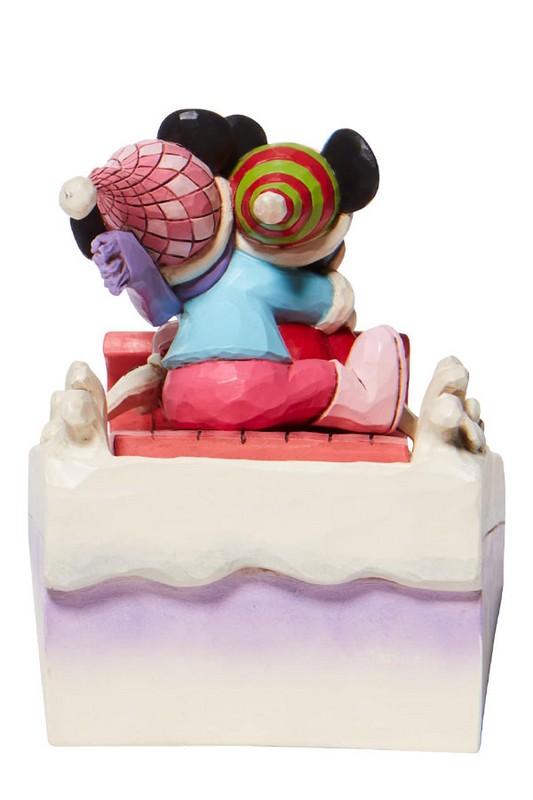 مجسمه Sledding Sweethearts ۶۰۰۸۹۷۲ دیزنی disney
