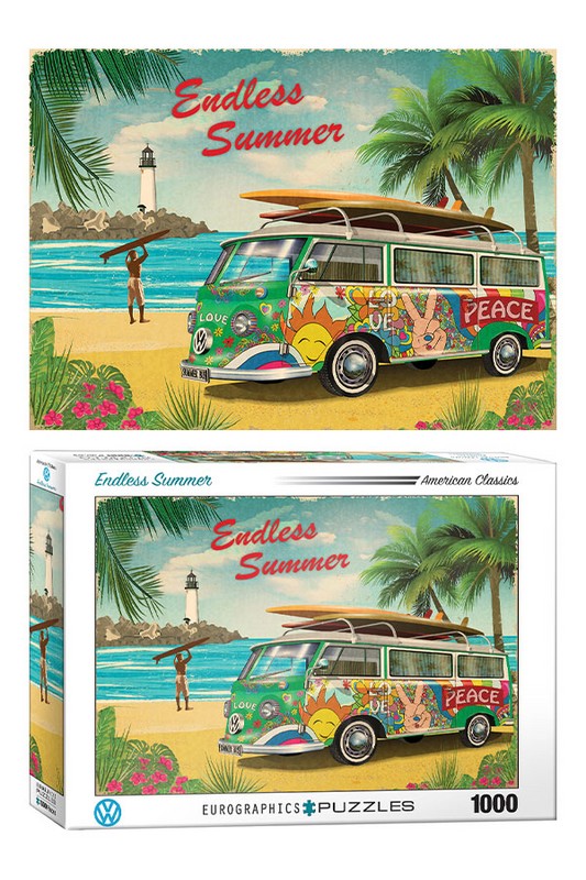 پازل VW Endless Summer ۶۰۰۰ ۵۶۱۹ ۱۰۰۰pcs