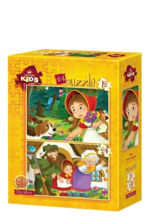 پازل the girls in red cape ۵۵۵۰