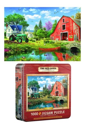 پازل the red barn tin ۸۰۵۱ ۵۵۲۶۱۰۰۰pcs