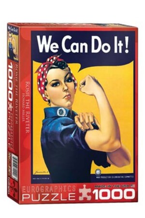 پازل Rosie the Riveter ۶۰۰۰-۱۲۹۲ ۱۰۰۰pcs