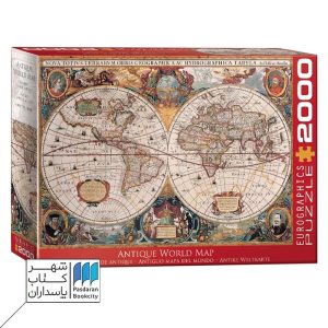 پازل Antique World Map ۸۲۲۰ ۱۹۹۷ ۲۰۰۰pcs