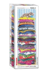 پازل Fluffy Kitty on Pillows ۶۰۱۰ ۵۶۳۱ ۱۰۰۰pcs