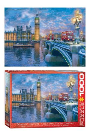 پازل Christmas Eve in London ۶۰۰۰ ۰۹۱۶ ۱۰۰۰pcs