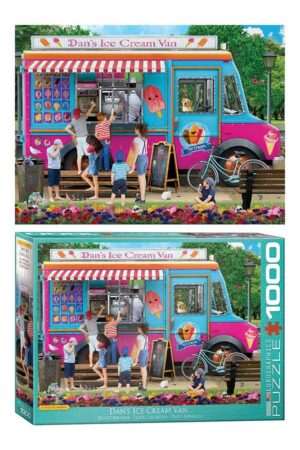 پازل Dan s Ice Cream Van ۶۰۰۰ ۵۵۱۹ ۱۰۰۰pcs
