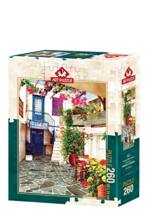 پازل courtyard with flowers ۴۵۸۱ ۲۶۰pcs