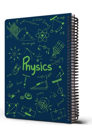دفتر فرمول فیزیک سرمه ای ۱۰۰ برگ  ۲۴*۱۷