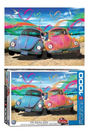 پازل Beetle Love ۶۰۰۰ ۵۵۲۵ ۱۰۰۰pcs