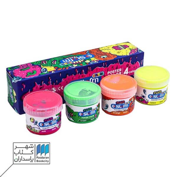 گواش ۴ رنگ فلورسنت ۹۱۰۲