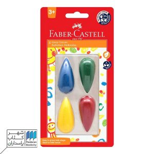 مداد شمعی ۴ رنگ grasp ۱۲۲۷۰۴ فابر کاستل faber castell