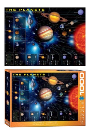 پازل the planets ۶۰۰۰ ۱۰۰۹ ۱۰۰۰pcs