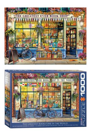 پازل the greatest bookstore in the world ۶۰۰۰ ۵۳۵۱  ۱۰۰۰pcs