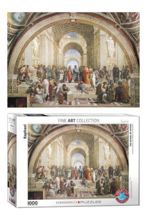 پازل school of athens ۶۰۰۰-۴۱۴۱ ۱۰۰۰ pcs
