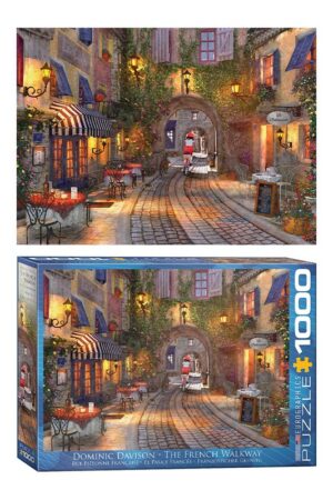 پازل the french walkway ۶۰۰۰ ۰۹۶۱ ۱۰۰۰pcs