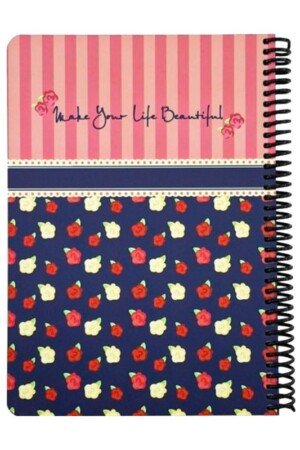 دفتر کلاسیک RED FLOWERS