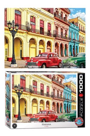 پازل La Havana Cuba ۶۰۰۰ ۵۵۱۶ ۱۰۰۰pcs