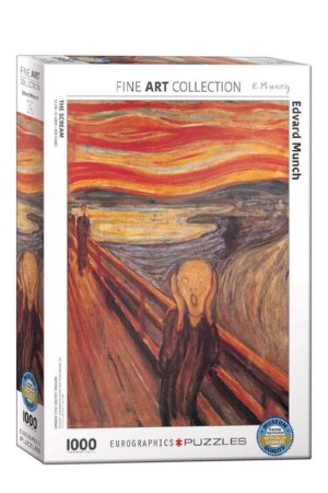 پازل The Scream by Edvard Munch ۶۰۰۰ ۴۴۸۹ ۱۰۰۰ pcs
