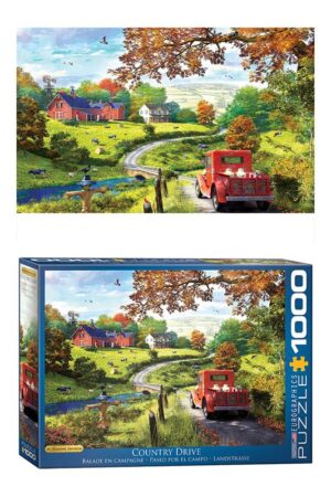 پازل The country Drive ۶۰۰۰ ۰۹۶۸ ۱۰۰۰pcs