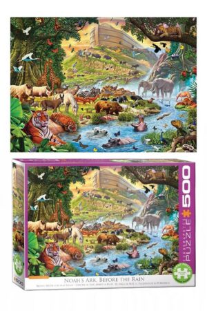 پازل Noah s Ark Before the Rain ۶۵۰۰ ۰۹۸۰ ۵۰۰pcs