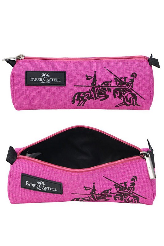 جامدادی تک زیپ پارچه ای طرح شوالیه ۳۱۹۱۴۹۲۱ بنفش فابر کاستل