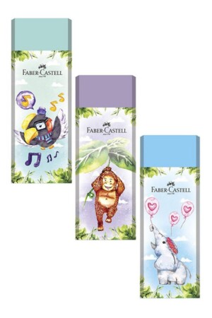 پاک کن Happy Jungle فاقد PVC فابر کاستل faber castell