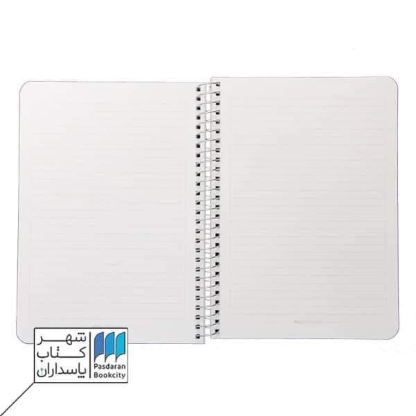 دفتر ۱۰۰ برگ کندی وزیری سیمی جلد سخت