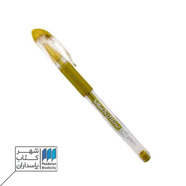 روان نویس ژله‌ای ضخیم‌نویس طلایی Artline softline ۱۹۰۰