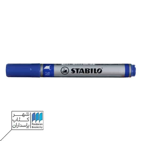 ماژیک پرمننت نوک تخت آبی mark ۴ all