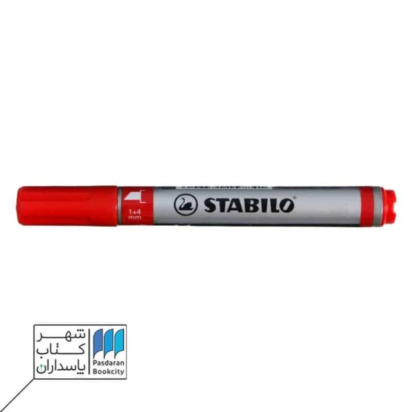 ماژیک پرمننت نوک تخت قرمز mark ۴ all