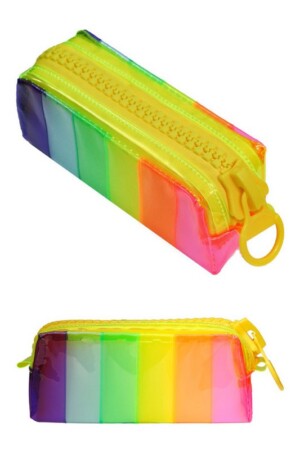 جامدادی زیپ گنده راه راه ۸۱۱۰