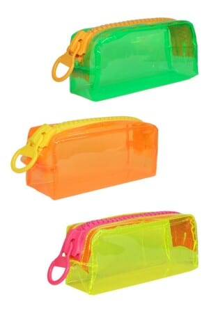 جامدادی زیپ گنده شفاف ۶۸۴۱