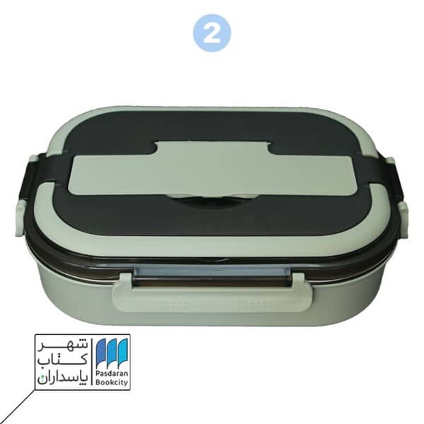 ظرف غذا ۵ خانه دسته دار استیل