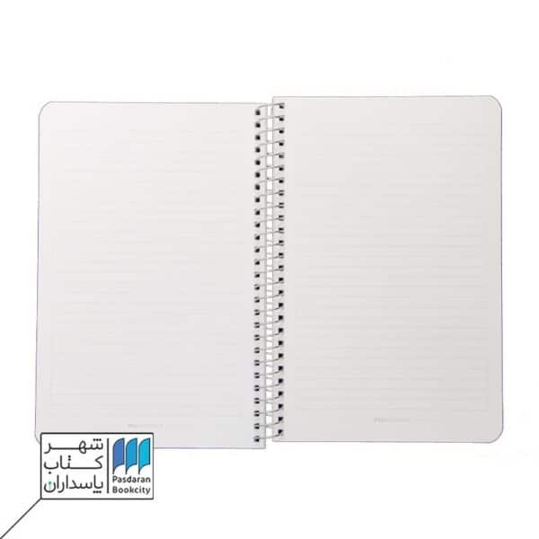 دفتر ۱۰۰ برگ اسپرینگ رحلی سیمی جلد سخت