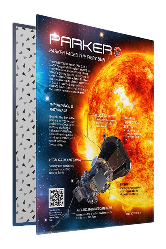 کلاسور ۲۶ حلقه ۱۰۰ برگ گلکسی پیل