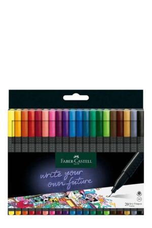 روان نویس فاین نوک نمدی گریپ ۰.۴ ۲۰ رنگ ۱۵۱۶۲۰