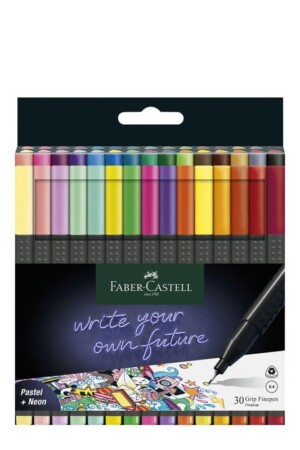 روان نویس فاین نوک نمدی گریپ ۰.۴ ۳۰ رنگ ۱۵۱۶۳۰